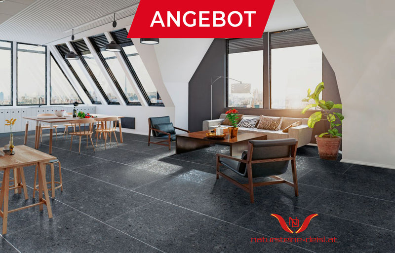 Granit Steel Grey XXL Fliesen