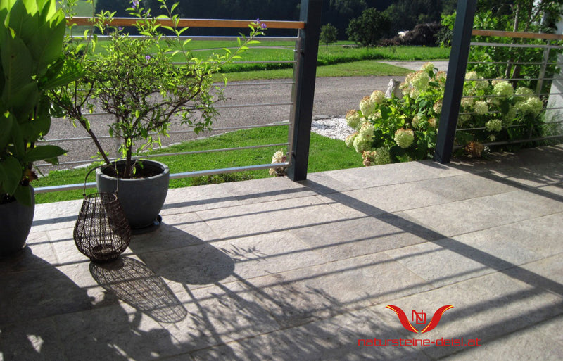 Feinsteinzeug Gneis Antik Terrassenplatten