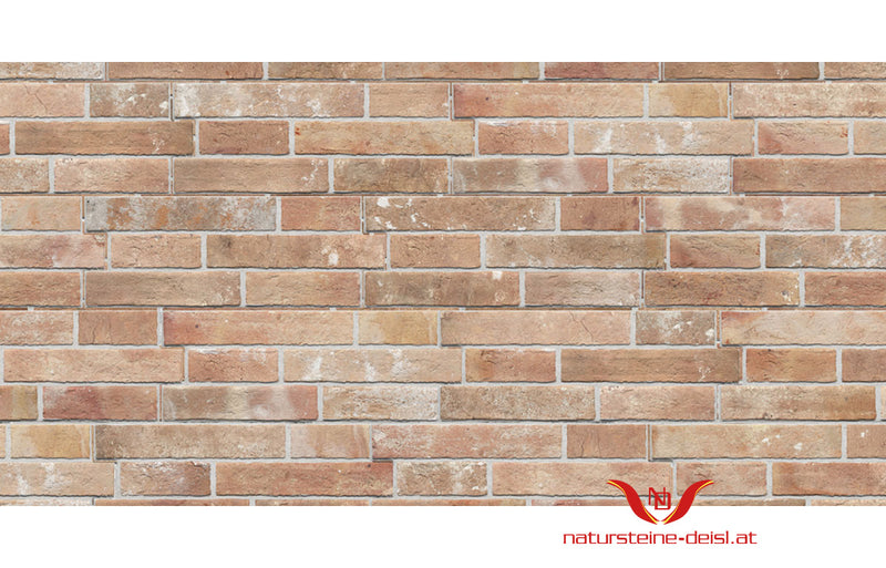 Feinstein Ziegeloptik Rot-Orange Wandpaneel
