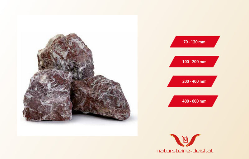 Marmor Rouge Royal Ziersplitt